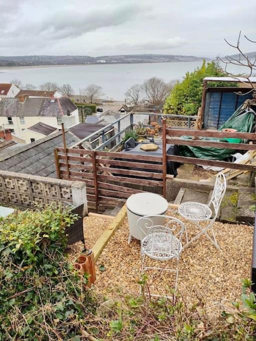 Fishermen'S Cottage With Log Burner, 2 Bathrooms & Sea Views From Garden Terraces The Mumbles Bagian luar foto