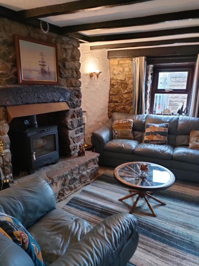 Fishermen'S Cottage With Log Burner, 2 Bathrooms & Sea Views From Garden Terraces The Mumbles Bagian luar foto