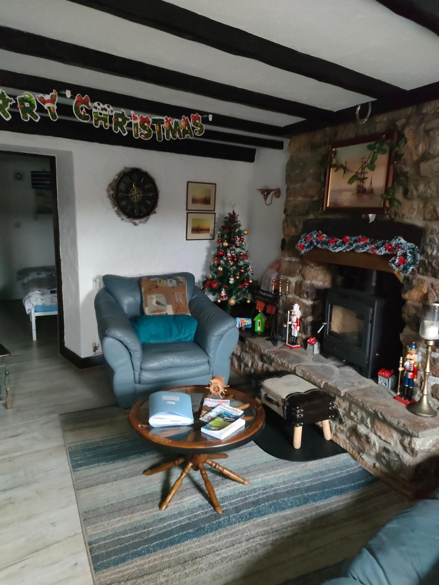 Fishermen'S Cottage With Log Burner, 2 Bathrooms & Sea Views From Garden Terraces The Mumbles Bagian luar foto