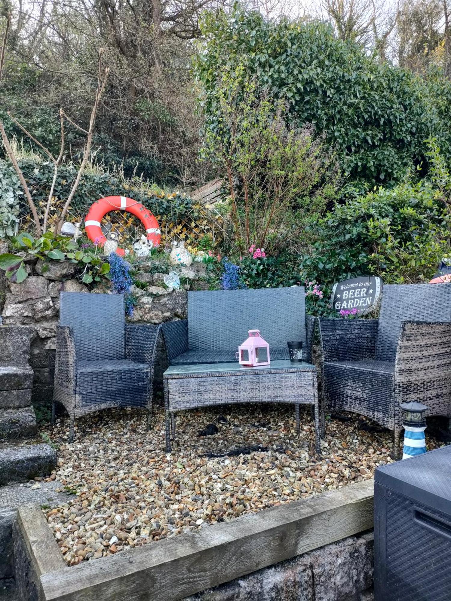 Fishermen'S Cottage With Log Burner, 2 Bathrooms & Sea Views From Garden Terraces The Mumbles Bagian luar foto